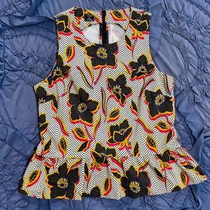 Unique Peplum Blouse